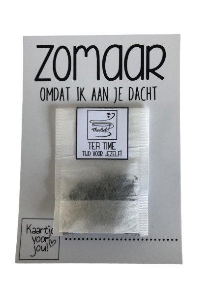 Teekarte Einfach so