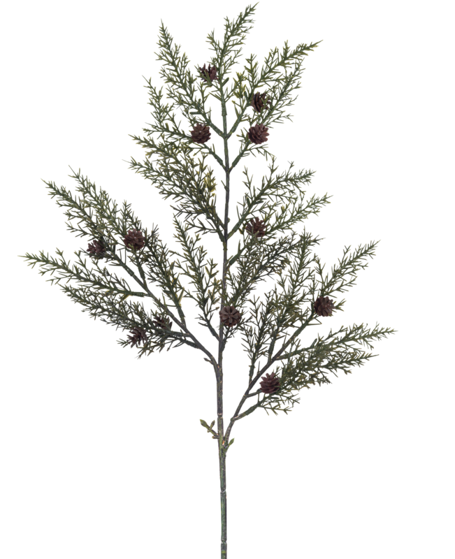 Branche artificielle Aiguille de Pin 65 cm vert