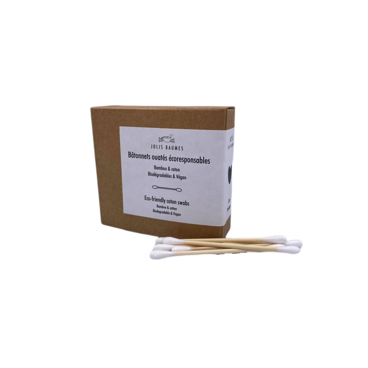 Eco-friendly cotton swabs