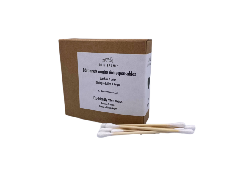 Eco-friendly cotton swabs