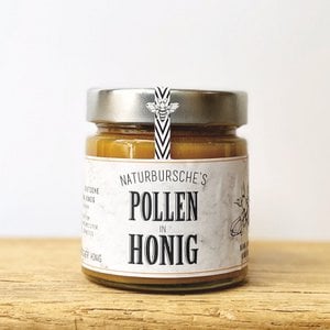 Natural boy pollen in honey
