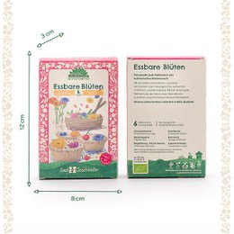 Saatgut-Set Essbare Blüten (BIO)