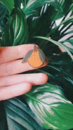 Orangefarbener Stift | harter Schmelz, Zitrus, Clementine