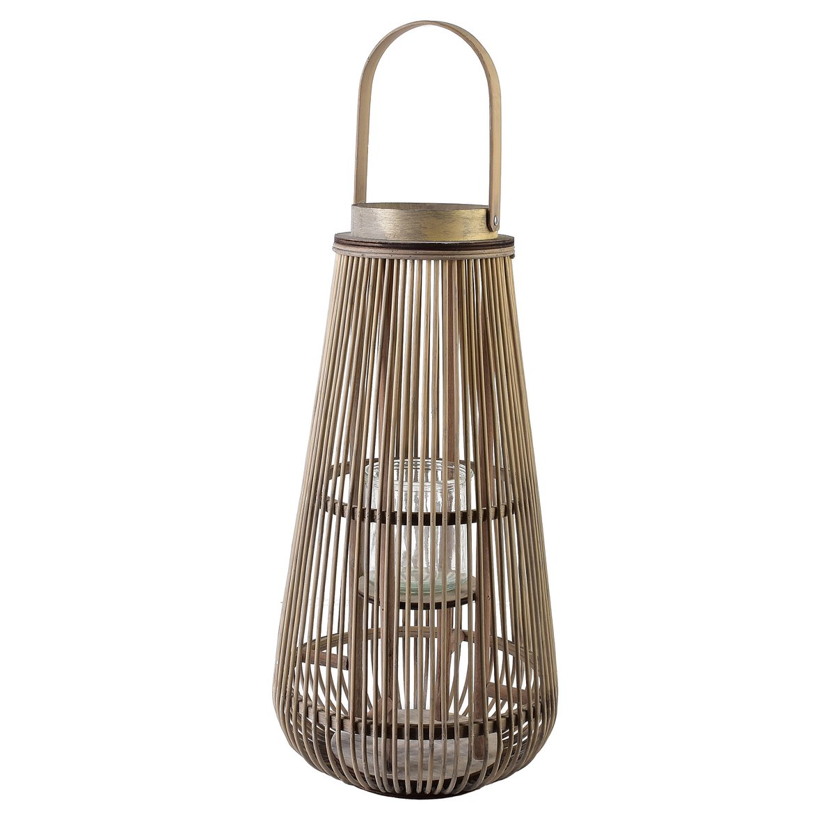 Linterna Lucie Gray 25xH50cm