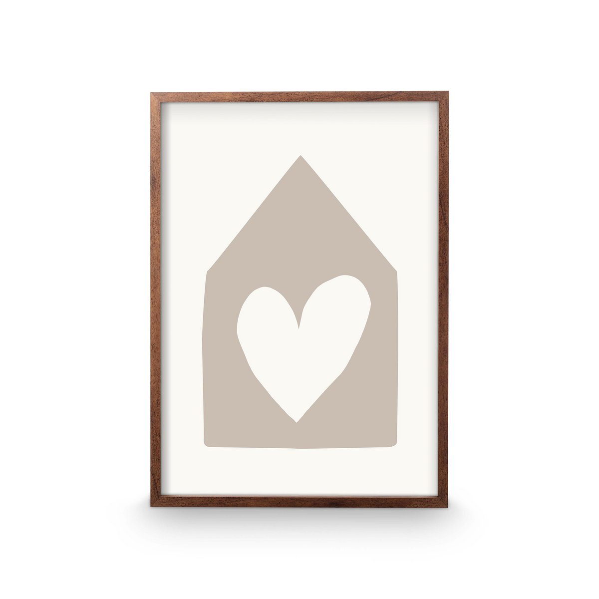 Photo Frame Wood Brown 51x71x3cm