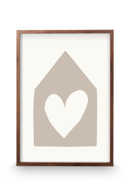 Photo Frame Wood Brown 51x71x3cm