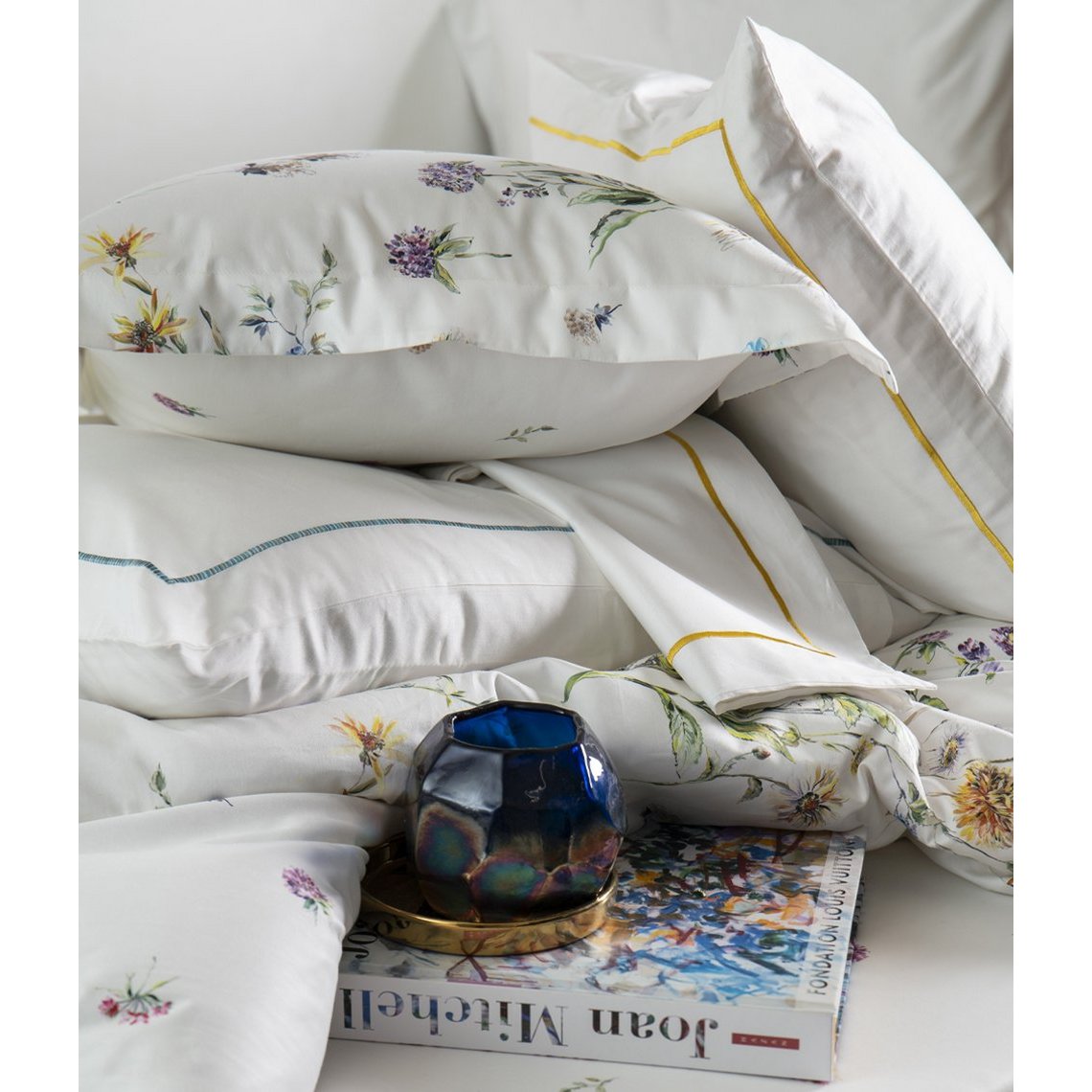 Sateen pillowcase Midsummer