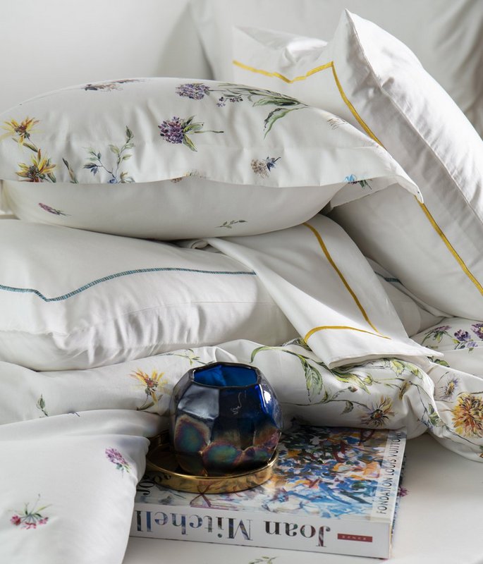 Sateen pillowcase Midsummer