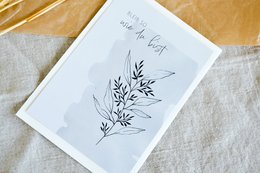 Postcard "Stay the way you are"