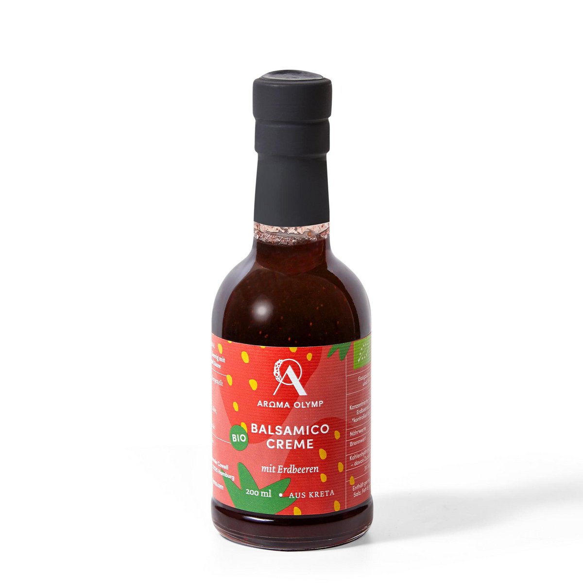 Bio Balsamic Cream met aardbeien