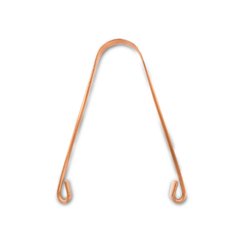 Pure Copper Tongue Scraper