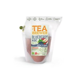 Blaubeer-Minze-Teebrüher