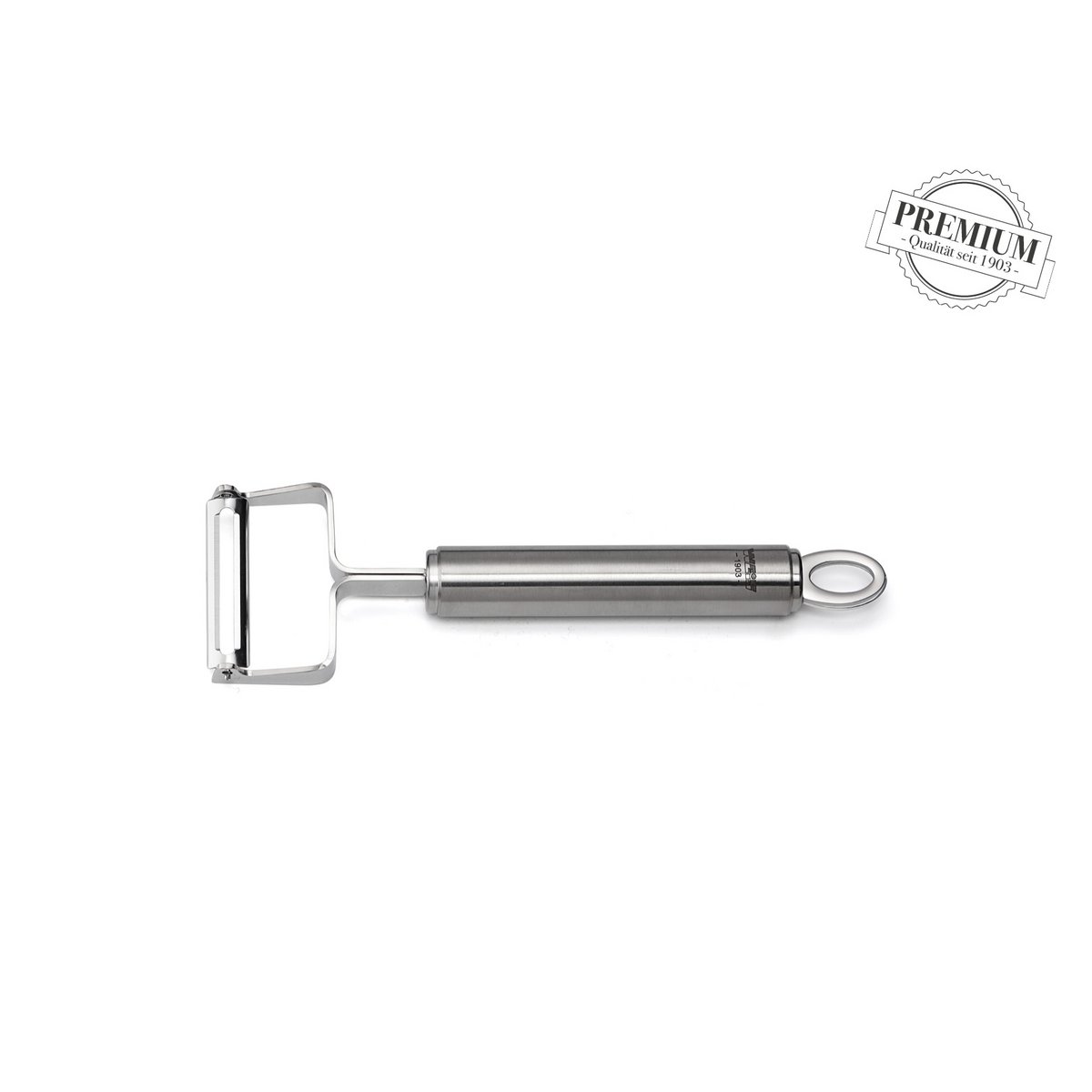 Stainless steel peeler, series Supremissima