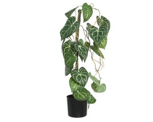 Kunstpflanze Kletterpflanze grün H66cm