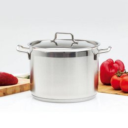 Potstaal met deksel anett 16 cm, 2,3 l