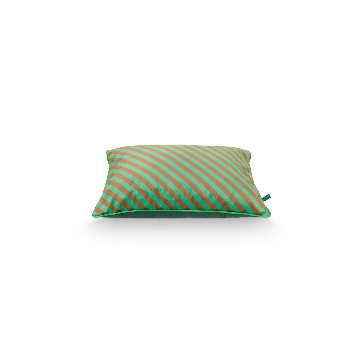 Cushion Block Stripes Green 35x50cm