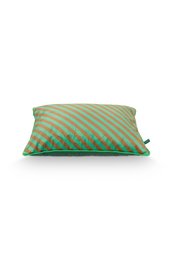 Cushion Block Stripes Green 35x50cm