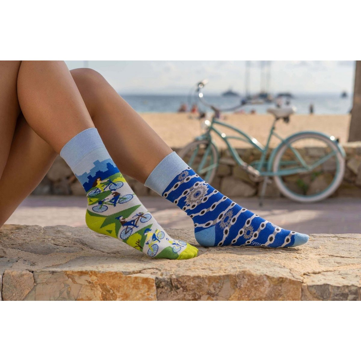 Freizeitsocken - Fahrräder