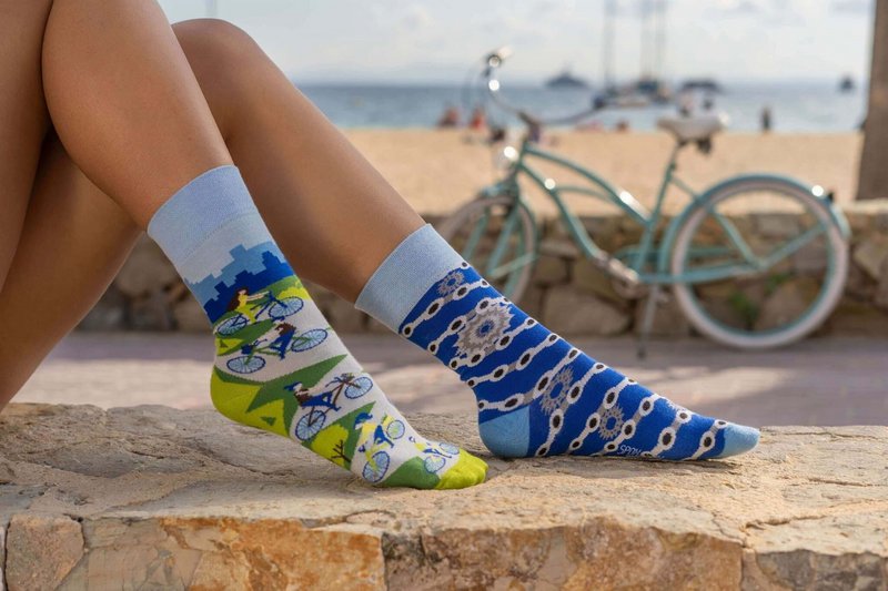 Freizeitsocken - Fahrräder