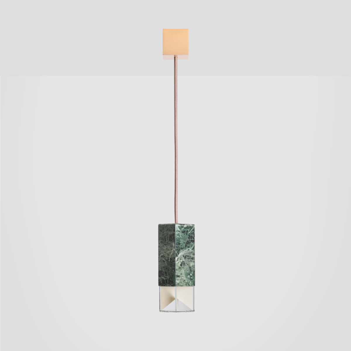 Lampe/ein Grün