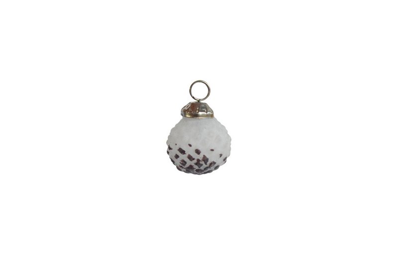 Sfera di vetro Cooper & White 2,5 cm - 3 diversi design