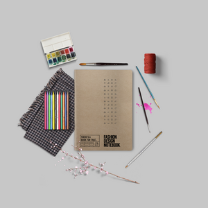 Modeontwerp briefpapier notitieboekje