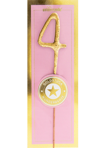 4 mini gold Goldstück Wondercandle® mini