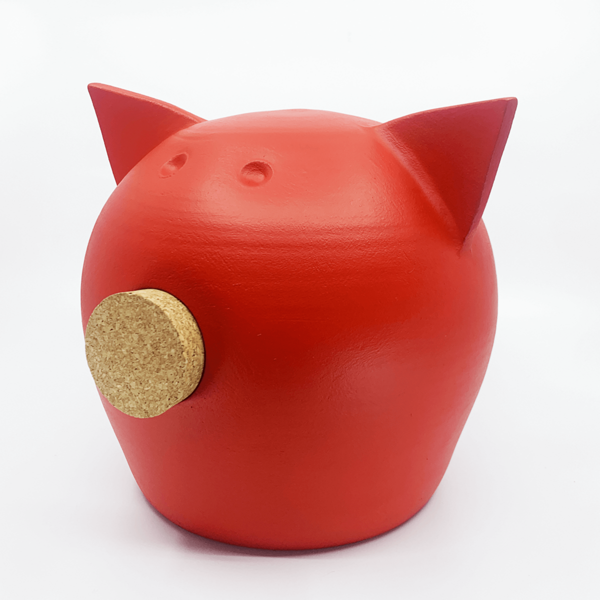 Handgefertigtes Tafel-Sparschwein aus Keramik – The Chalk Collection
