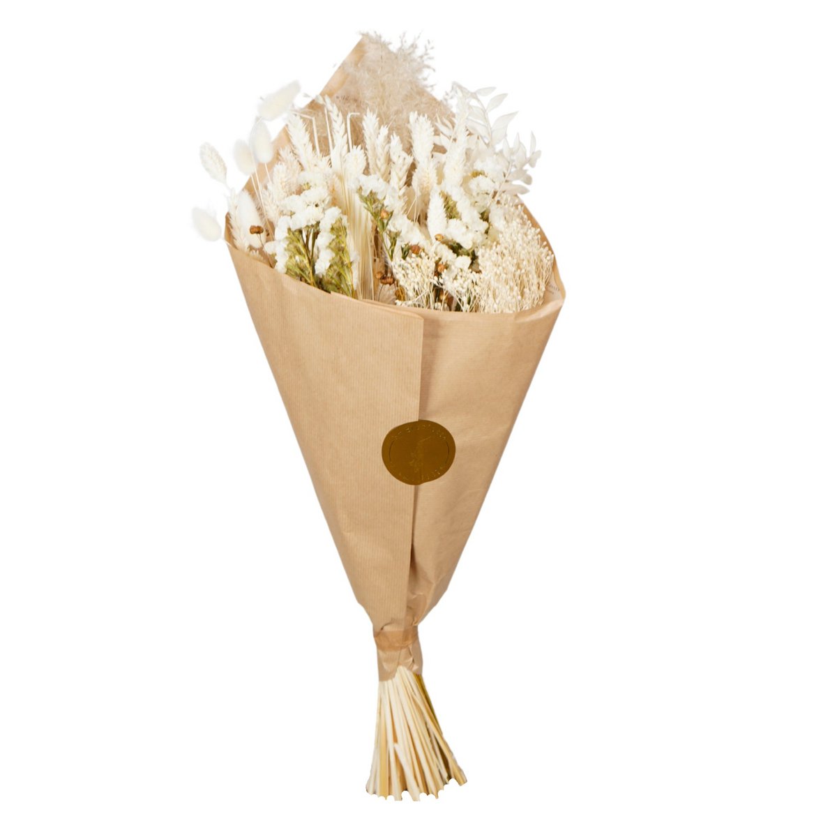 Dried Flowers Field Bouquet - Exclusive White - Wedding Favorite