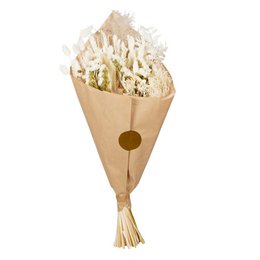 Dried Flowers Field Bouquet - Exclusive White - Wedding Favorite