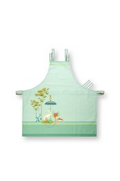 Apron Jolie Heron Big Blue 85x88cm