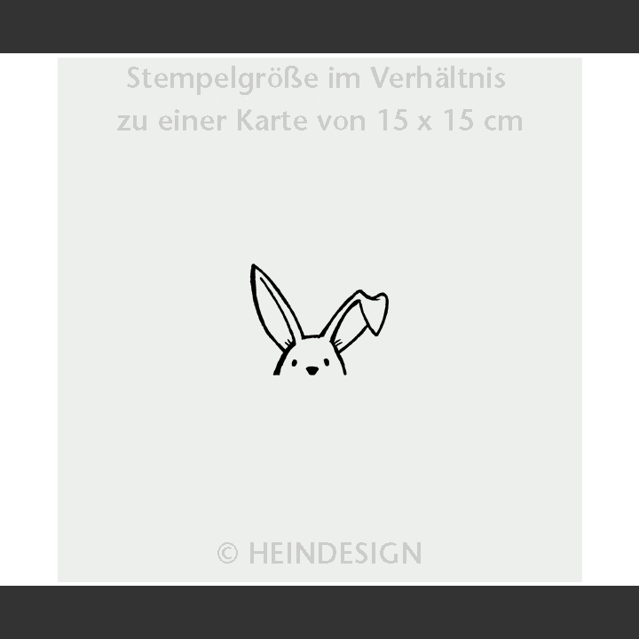 Stamp: look - bunny