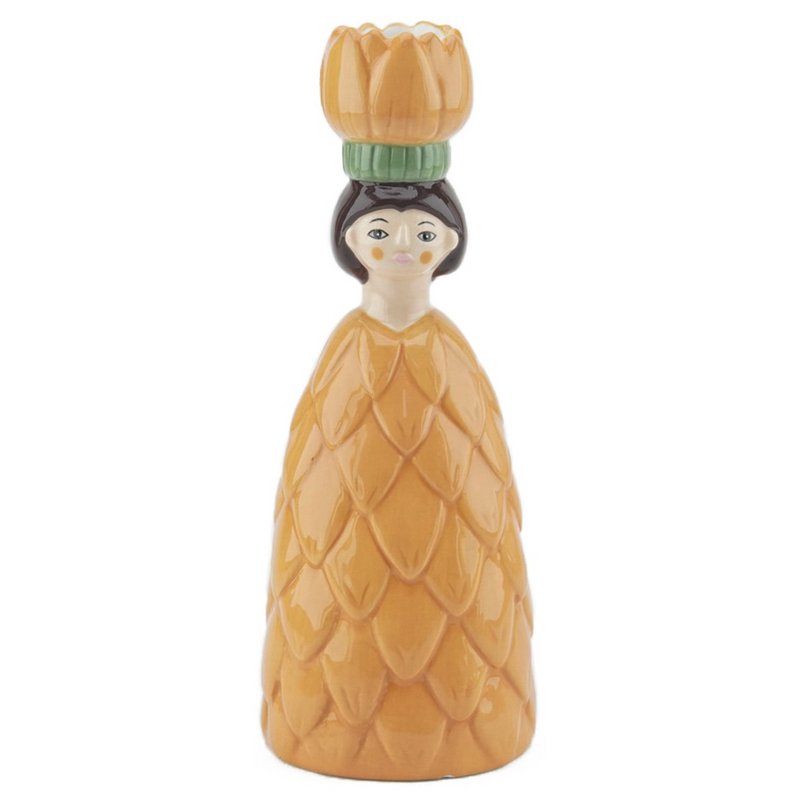 Kerzenständer Frau Blume