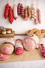 Salami Piccante Play Set – Handmade Fabric Toy - 1 set
