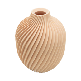 Vase Nova 3D - Vase imprimé en 3D - PLA durable - Convient aux fleurs artificielles