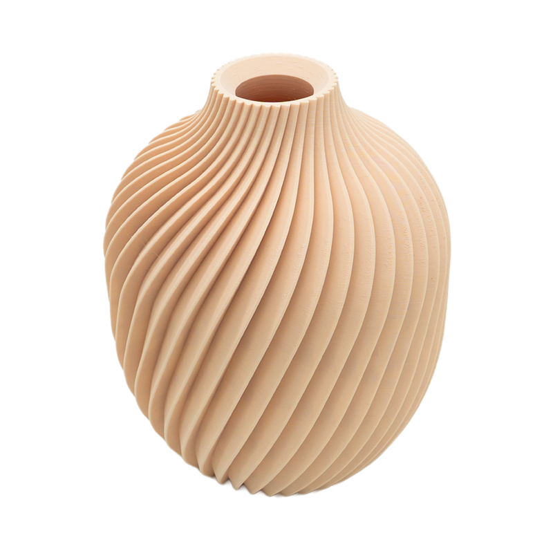 Vase Nova 3D - Vase imprimé en 3D - PLA durable - Convient aux fleurs artificielles