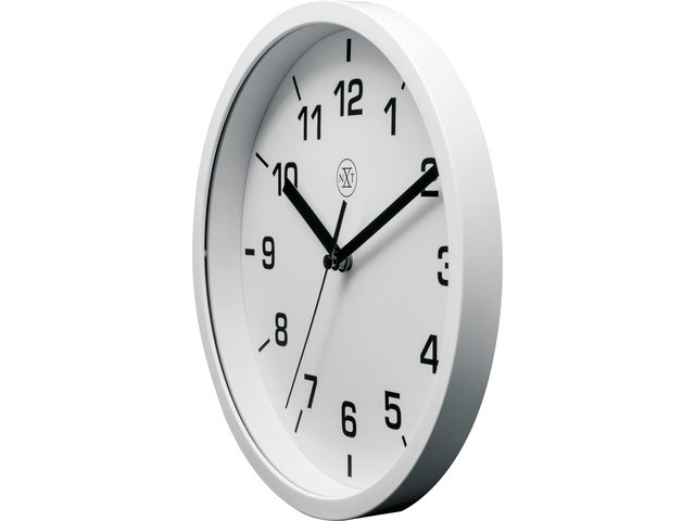 Wandklok NXT Easy Small 20 cm wit