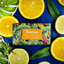ENGLISH SOAP C° 190g zeep - Thank You - Zesty Lemon&Orange