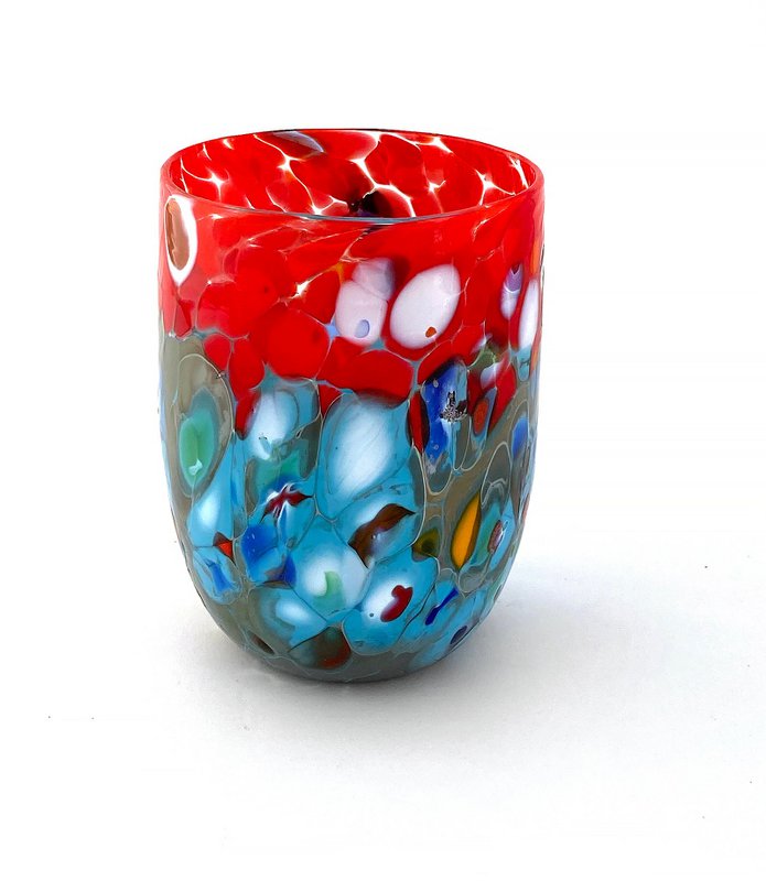 Veronese Glass i Murano Glass, lavet på øen Murano, Blow and Handmade af Masters Vetrai - Special Edition - 380 ml.