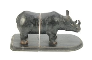 Buchstütze Rhino