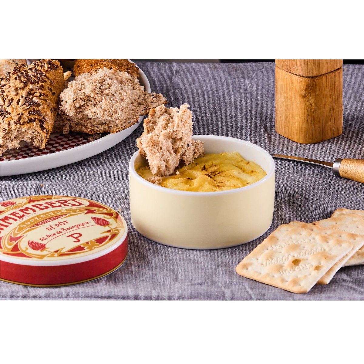 Vintage Camembert Baker