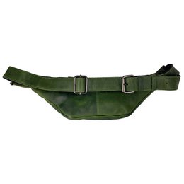 Taljetaske Læder - Fanny Pack Læder - Pouch Taske i 6 farver læder - Læder Belly Bag - Unisex model