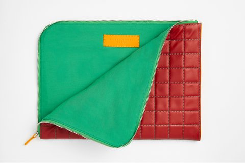 Veelkleurige laptoptas