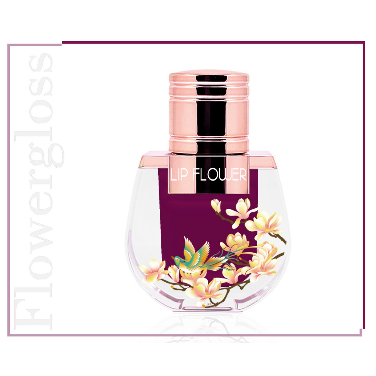 Flowergloss FG04 Rose | made from fruit and vegetables 💚 Vegan without titanium dioxide “NEW”