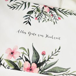 Grußkarte · Alles Gute zur Hochzeit