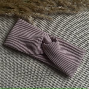 Twist haarband - blush roze