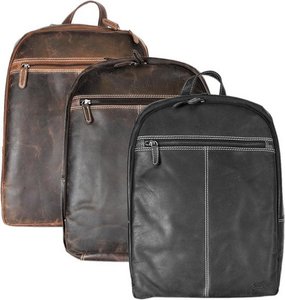 Backpack ladies and men's cognac leather - cool and stylish leather backpack in a rich cognac color, perfect for daily use.
