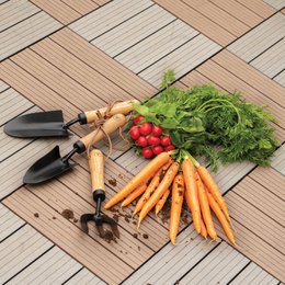 Set of 3 Gardening Tools with Storage Box