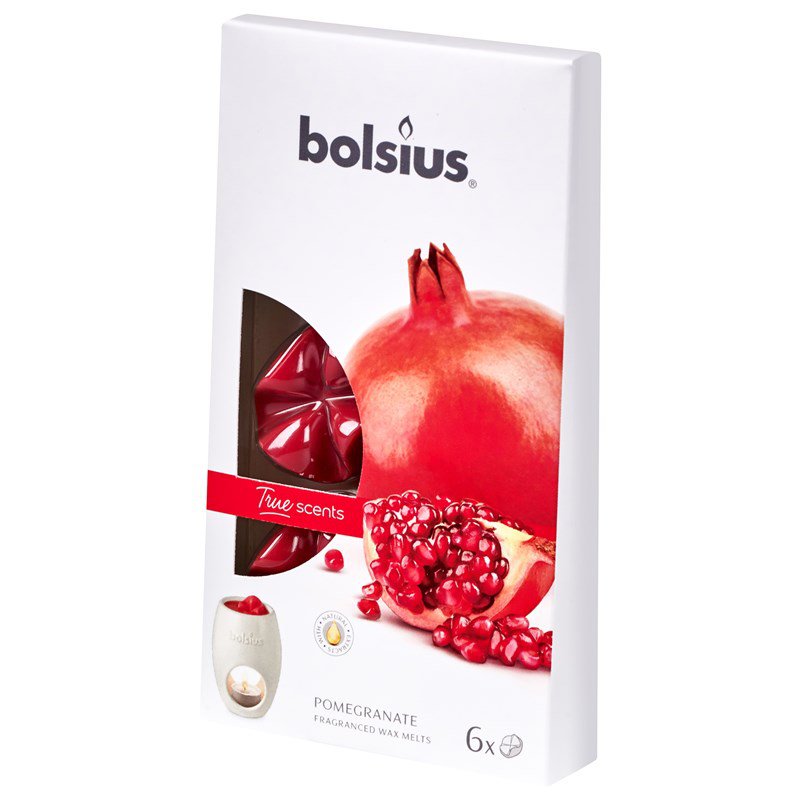 Bolsius Meltable scented wax Pomegranate