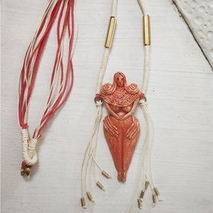 Anhänger „Divine Roots“ – handgefertigter Harappan-inspirierter Kunstschmuck